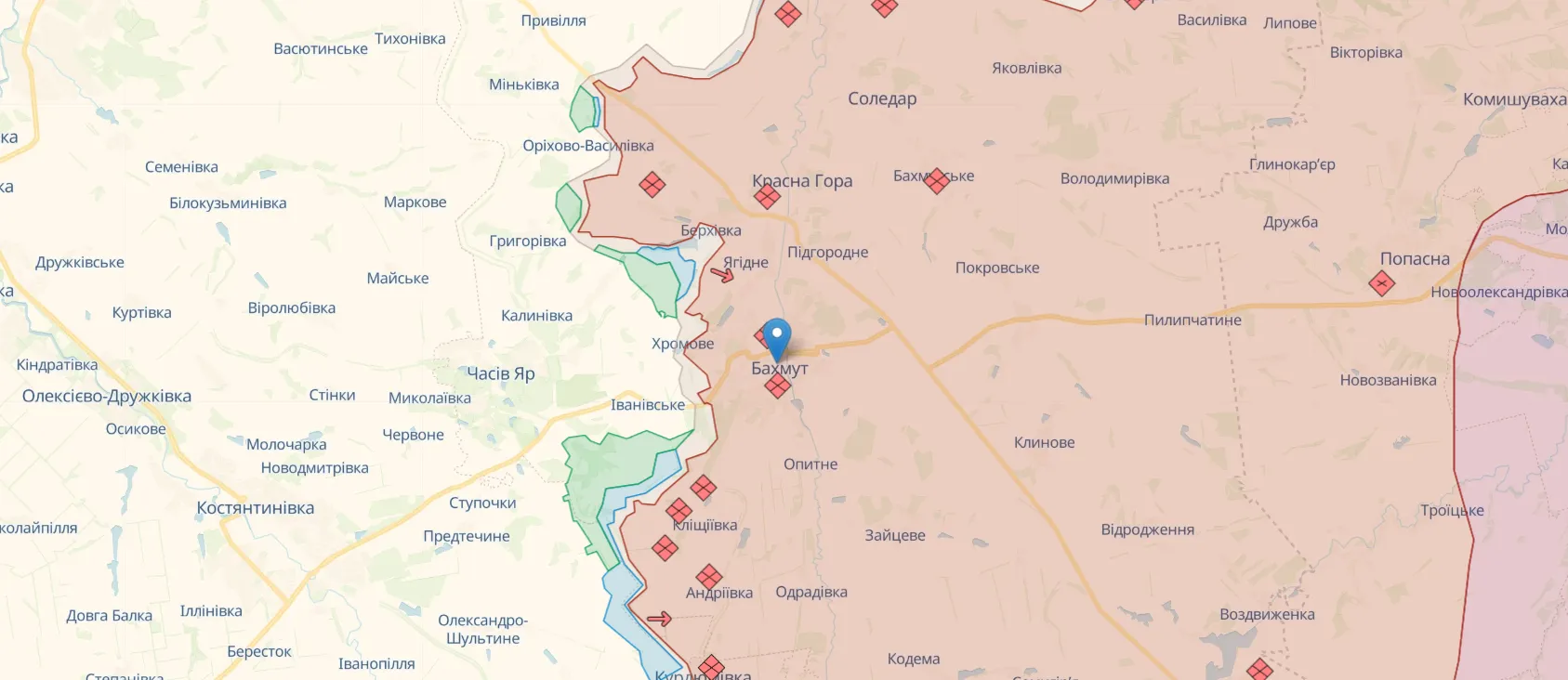 События на Бахмутском направлении стали триггером для dqxikeidqxitkant
