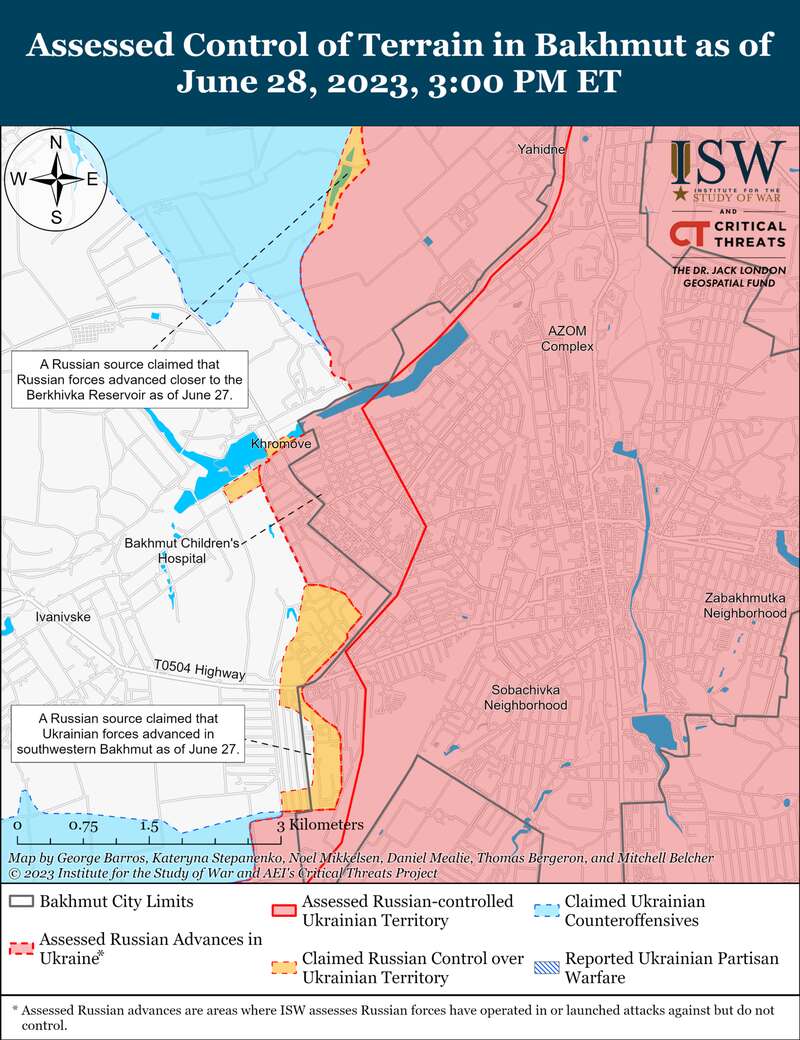 Контрнаступальні операції ЗСУ йдуть на чотирьох напрямках: аналіз бойових дій від ISW. Карта dqxikeidqxitkant