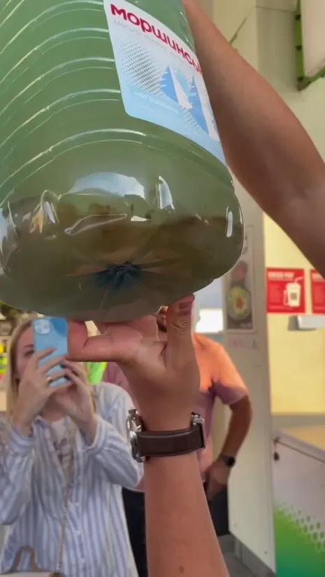 У Львові на заправці