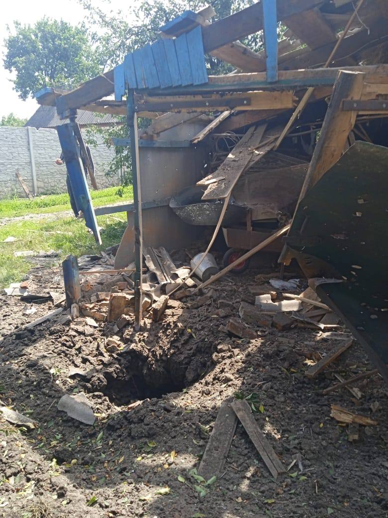 Ворог обстріляв 3 райони Харківщини, в Одноробівці пошкоджено будинки, - ОВА 03