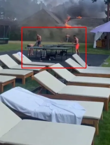 Під Києвом сталася пожежа в елітному комплексі відпочинку. Відео