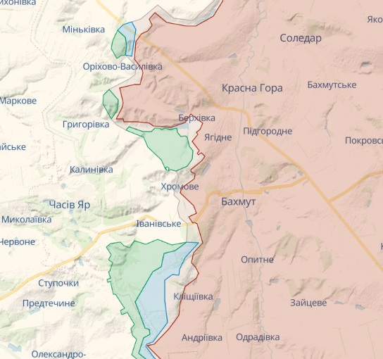 ЗСУ просуваються під Бахмутом і на Південному напрямку, - Маляр dqxikeidqxitkant