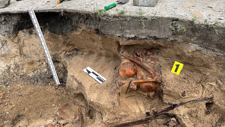 Братську могилу часів Другої світової знайшли в Ірпені 02 dqxikeidqxitkant