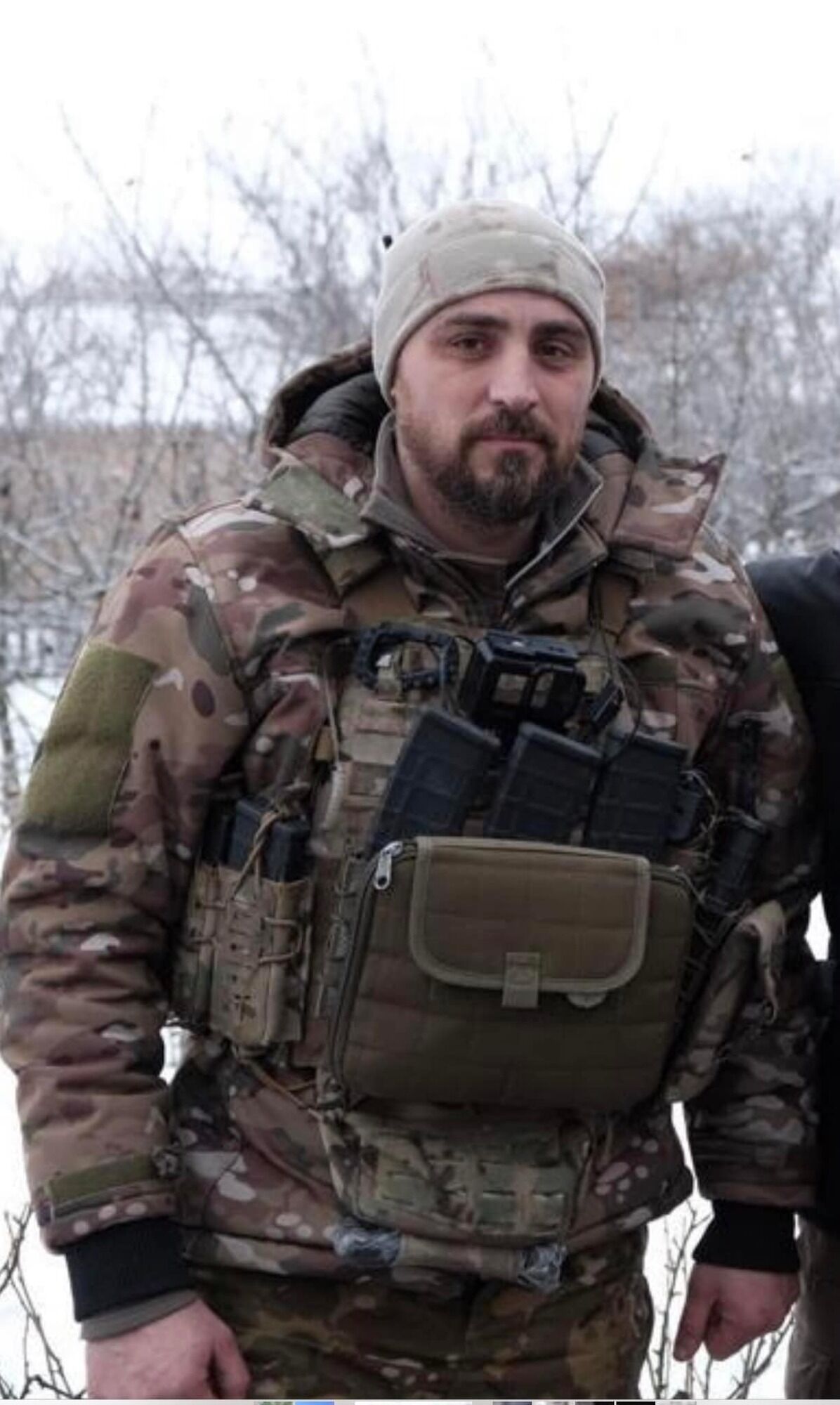 Человек стального духа: спасая побратимов, под Бахмутом погиб Анатолий Варвар Тегза. Фото dqxikeidqxiqqeant