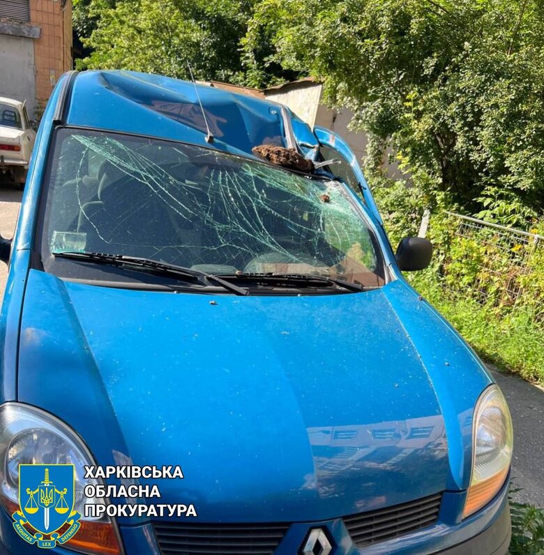 Последствия вражеских ракетных ударов по Харькову 03