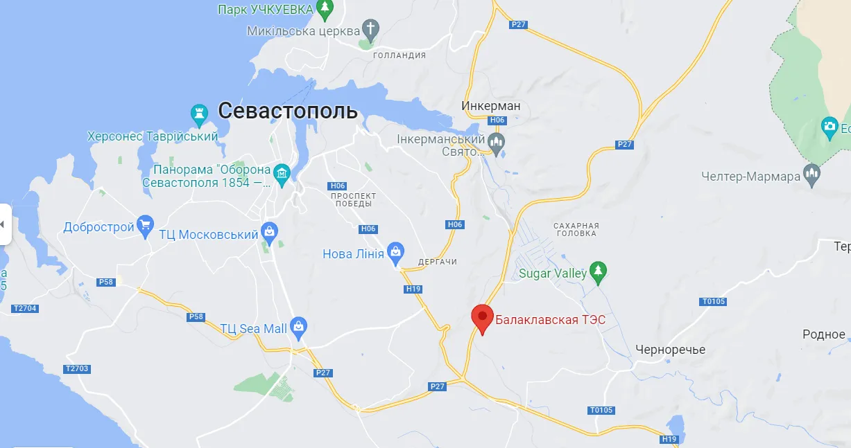 Окупанти поскаржилися на атаку на Балаклавську ТЕЦ у Севастополі: росіяни розмріялися про помсту