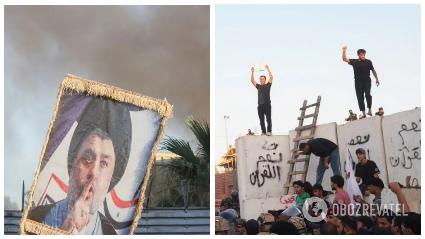 У Багдаді протестувальники увірвалися до посольства Швеції та підпалили його: усі подробиці dqxikeidqxitkant