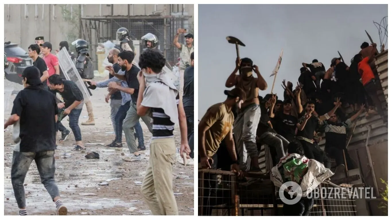 У Багдаді протестувальники увірвалися до посольства Швеції та підпалили його: усі подробиці