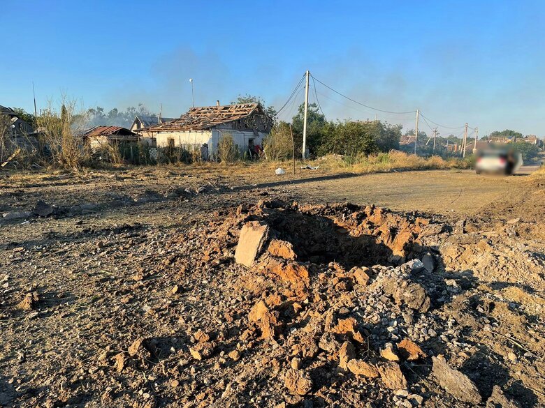 Наслідки ворожих обстрілів Херсонщини 01 dqxikeidqxiqqeant