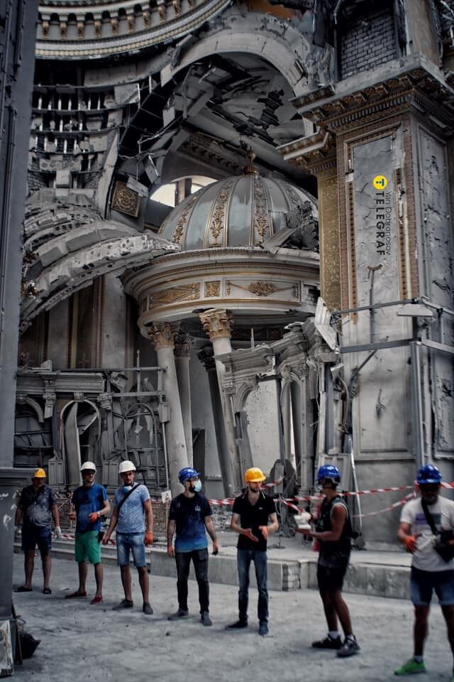 Руйнування у головному православному одеському храмі dqxikeidqxiqqeant