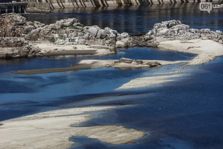 Обмілення Дніпра