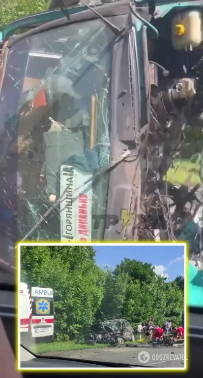 Очевидці показали наслідки ДТП dqxikeidqxiqqeant