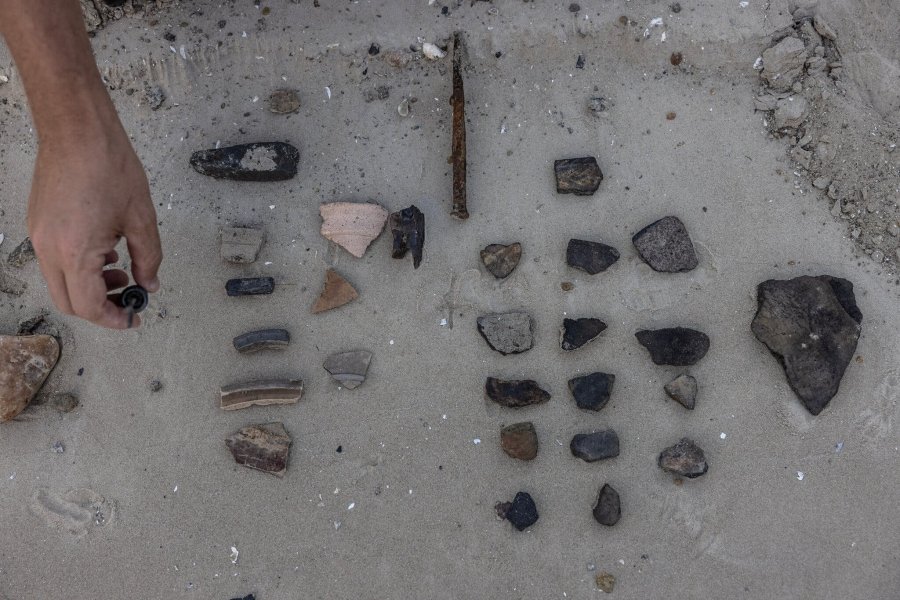 Артефакты, обнаруженные на дне Каховского водохранилища