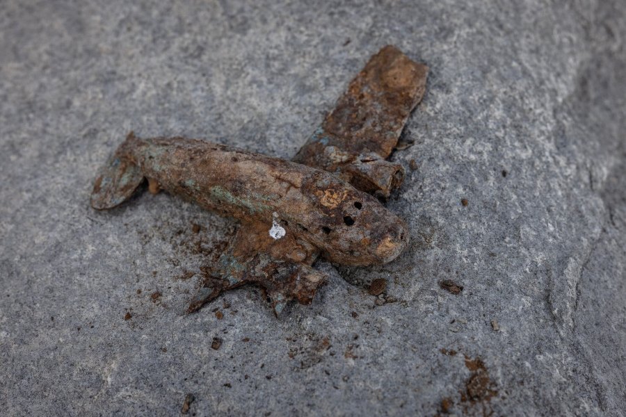 Артефакты, обнаруженные на дне Каховского водохранилища