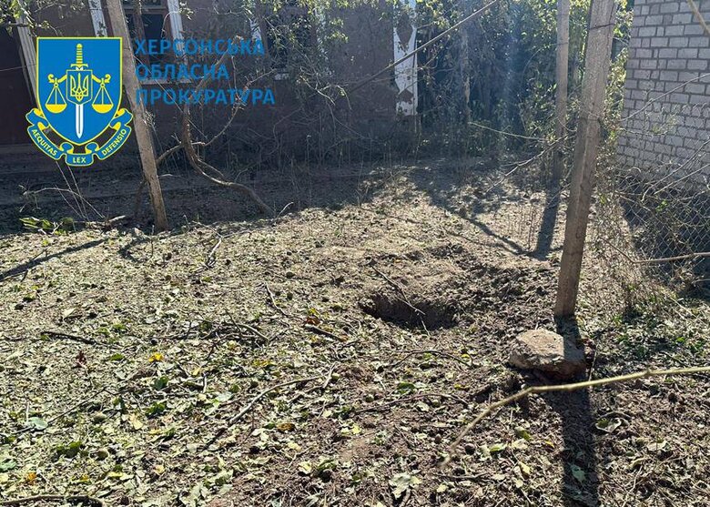 Війська РФ обстріляли з артилерії село Велетенське на Херсонщині, 1 людина зазнала осколкових поранень 01 dqxikeidqxiqqeant