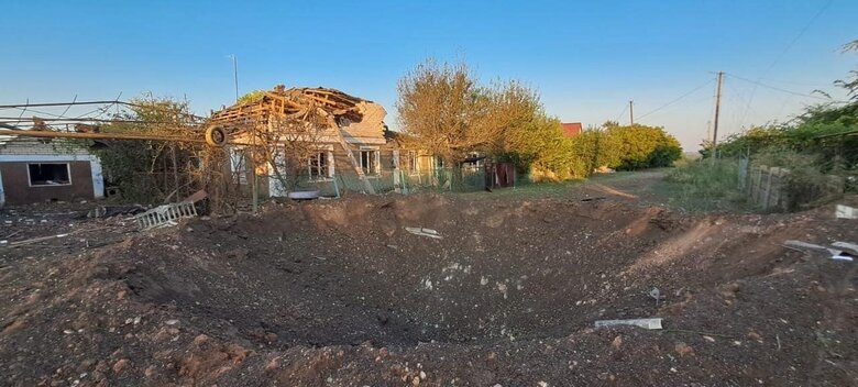 Последствия вражеских обстрелов Херсонщины 05