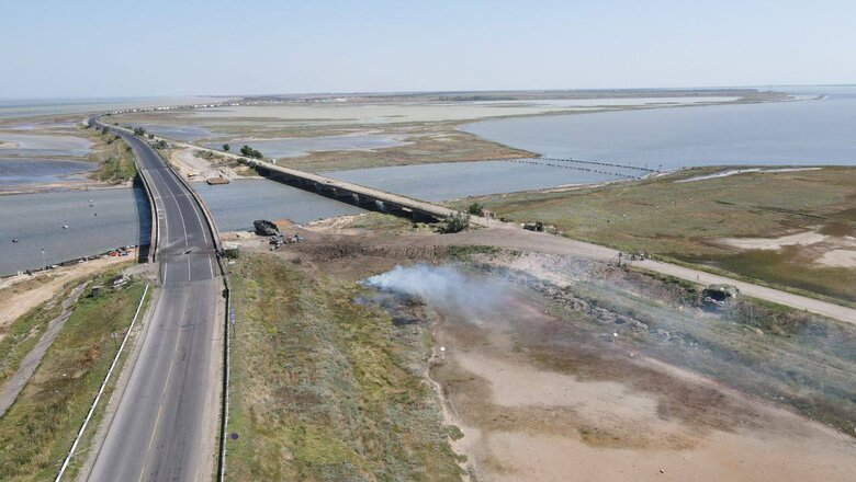 Сили оборони офіційно підтвердили ураження Чонгарського та Генічеського автомобільних мостів 02 dqxikeidqxiqqeant