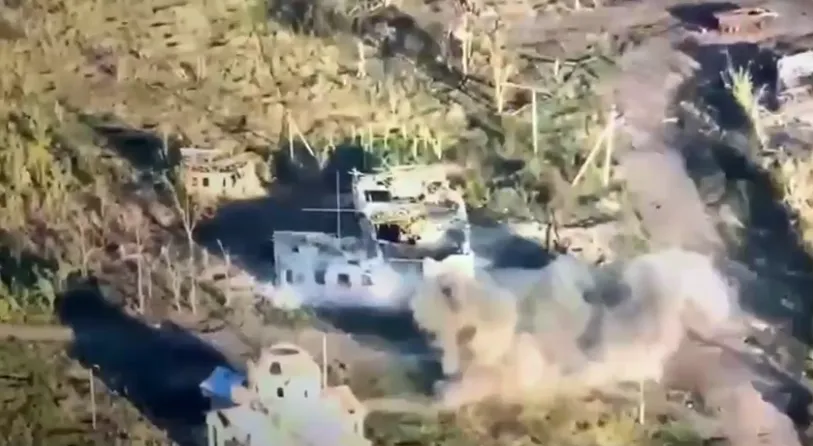 ВСУ уничтожили группу российских пехотинцев, пытавшихся скрыться в доме: Сырский показал видео