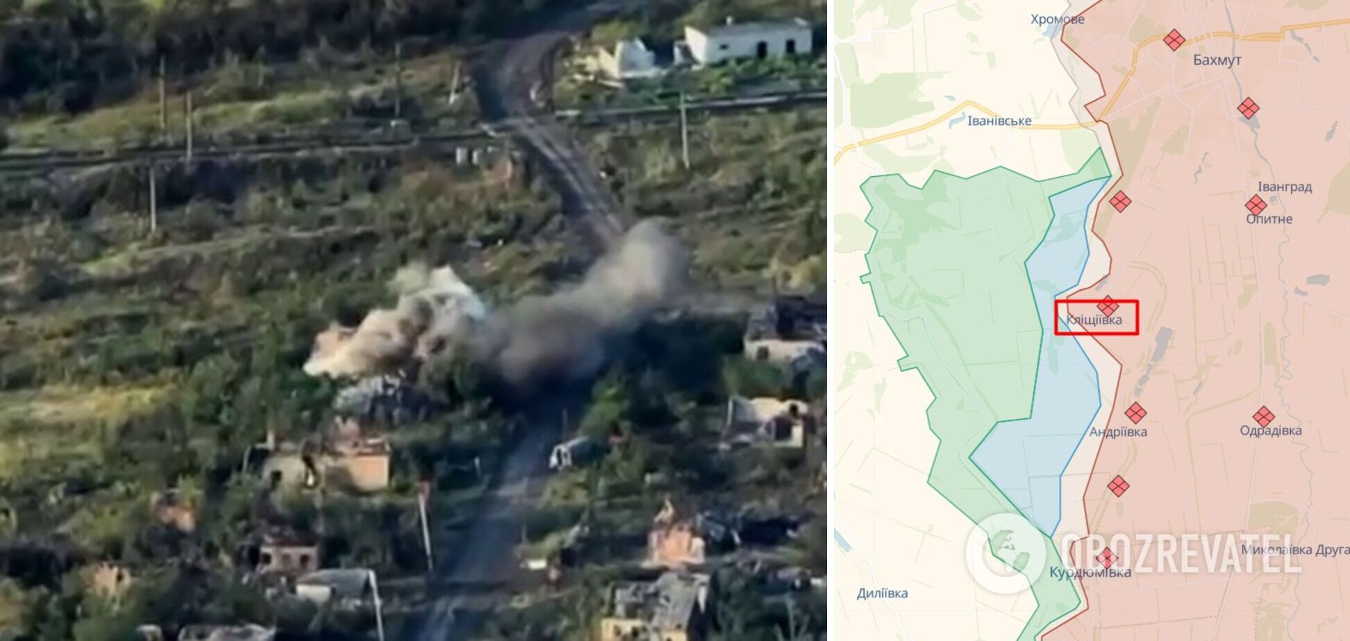 Українські воїни потужним ударом знищили ворога на Бахмутському напрямі. Відео