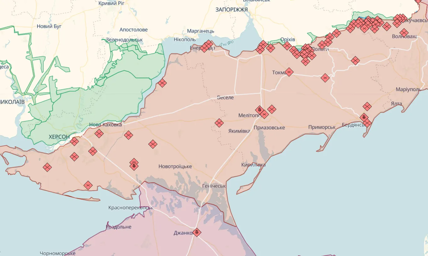 Мінус 15 одиниць техніки: озвучено втрати військ РФ на Таврійському напрямку за добу dqxikeidqxitkant