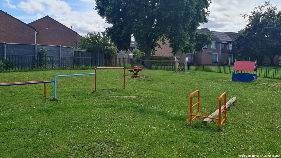 Детская площадка, на которой Ирина гуляла с дочерью