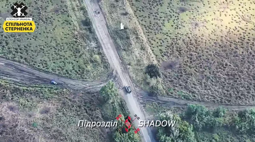 Підрозділ Shadow майстерно знищив авто з окупантами. Відео dqxikeidqxiqqeant