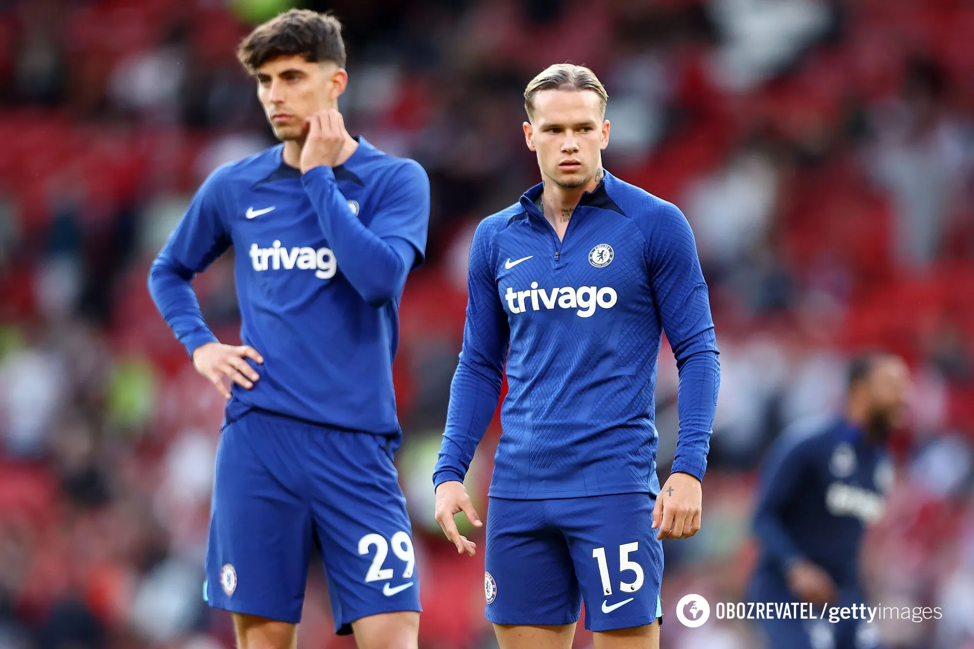 Мудрик загадочно