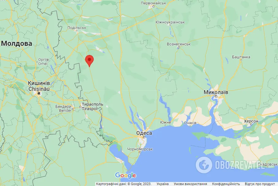 Захарівка на карті