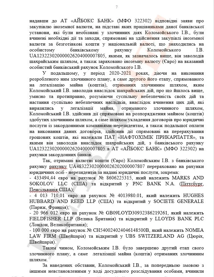 Коломойський має два громадянства, але не України: оприлюднено текст підозри