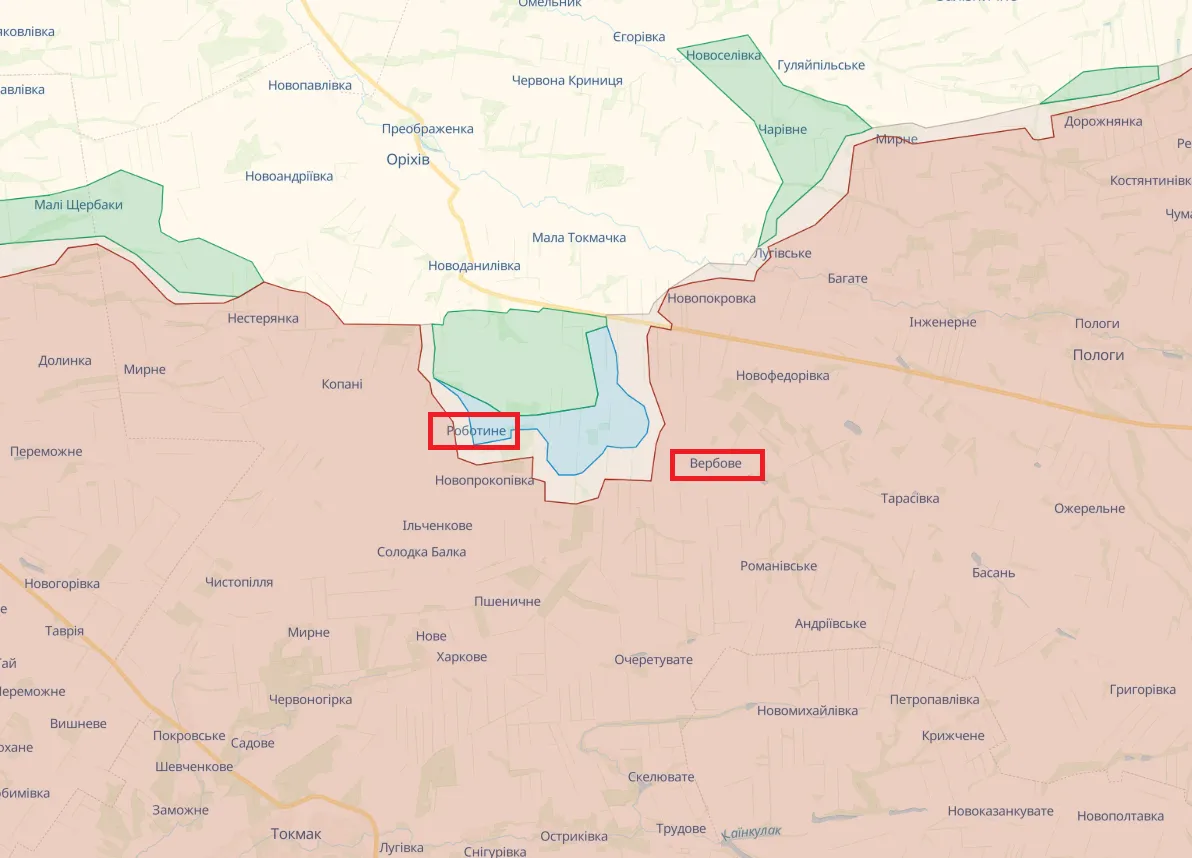 ЗСУ досягли успіхів південніше Роботиного та західніше Вербового – Генштаб dqxikeidqxitkant