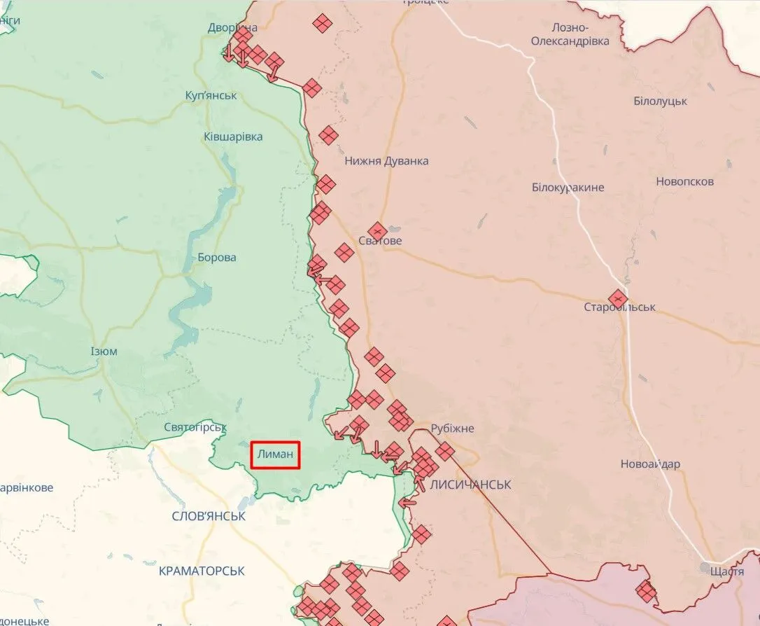 Аэроразведка 63-й ОМБр уничтожила технику окупантов на Лиманском направлении. Видео