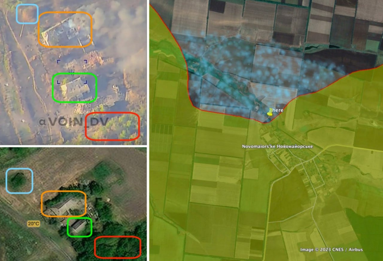 Карта боевых действий. Источник - Bild dqxikeidqxidant