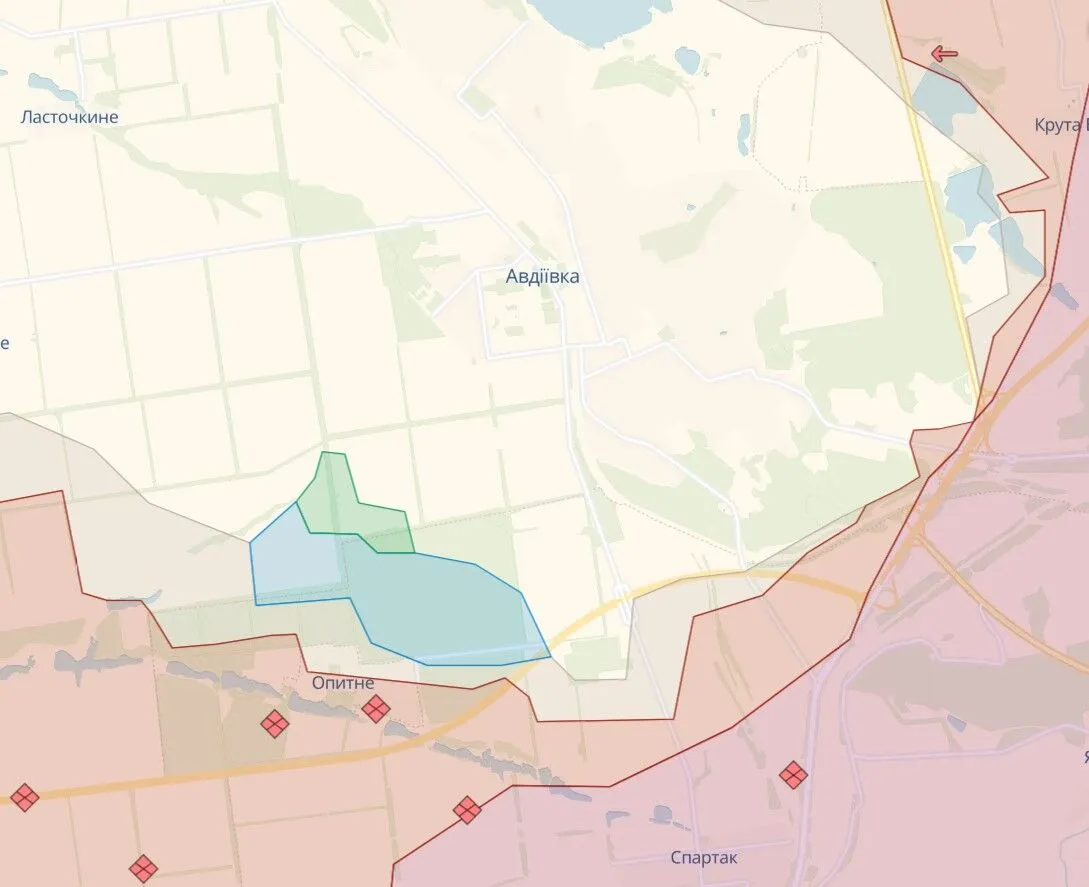 ЗСУ звільнили частину села Опитне біля Авдіївки, – Маляр dqxikeidqxiqqeant
