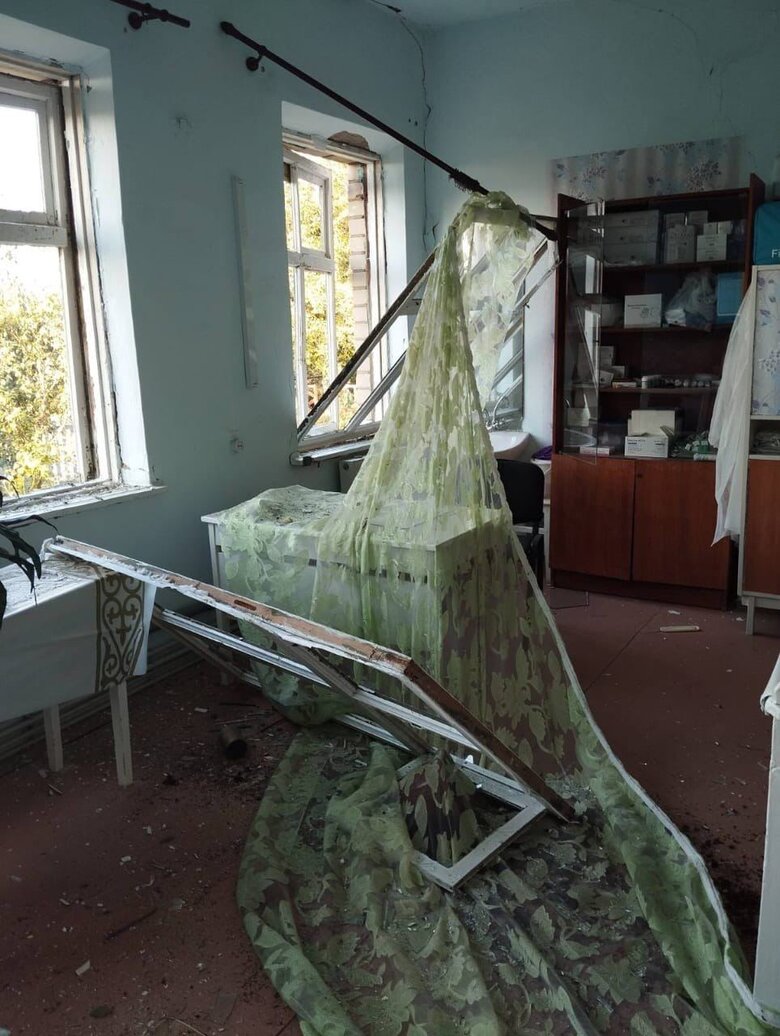 Ворог ударив по медзакладу на Херсонщині 01 dqxikeidqxiqqeant