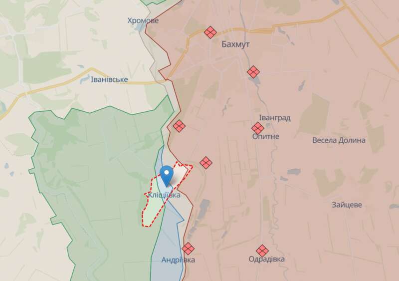 Кліщіївка Донецька область карта, Кліщіївка новини, Кліщіївка на карті України, Кліщіївка карта, Кліщіївка, звільнення Кліщіївки, деокупація Клещіївки, контрнаступ ЗСУ, контрнаступ