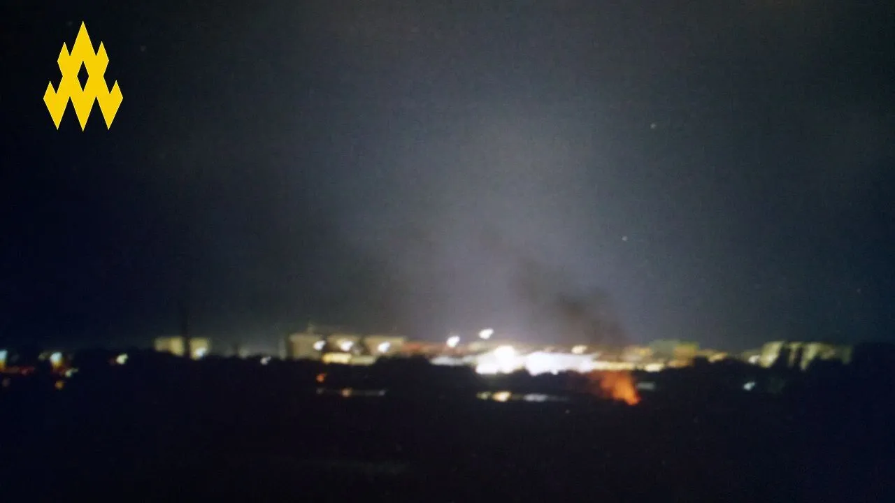 В Евпатории разгорелся масштабный пожар: есть данные о прилетах. Фото dqxikeidqxiqqeant