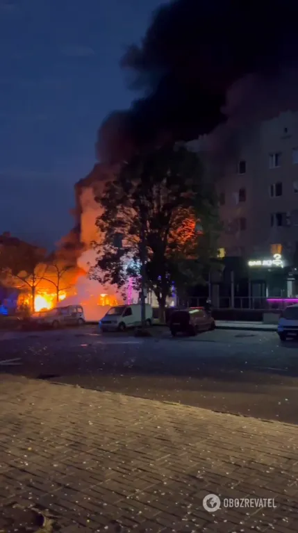 Обстріл ворогом міста Черкаси