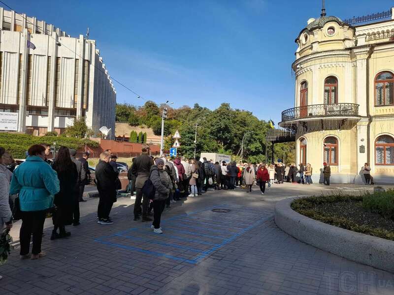 С Ниной Матвиенко прощаются в Киеве / © ТСН.ua dqxikeidqxitkant