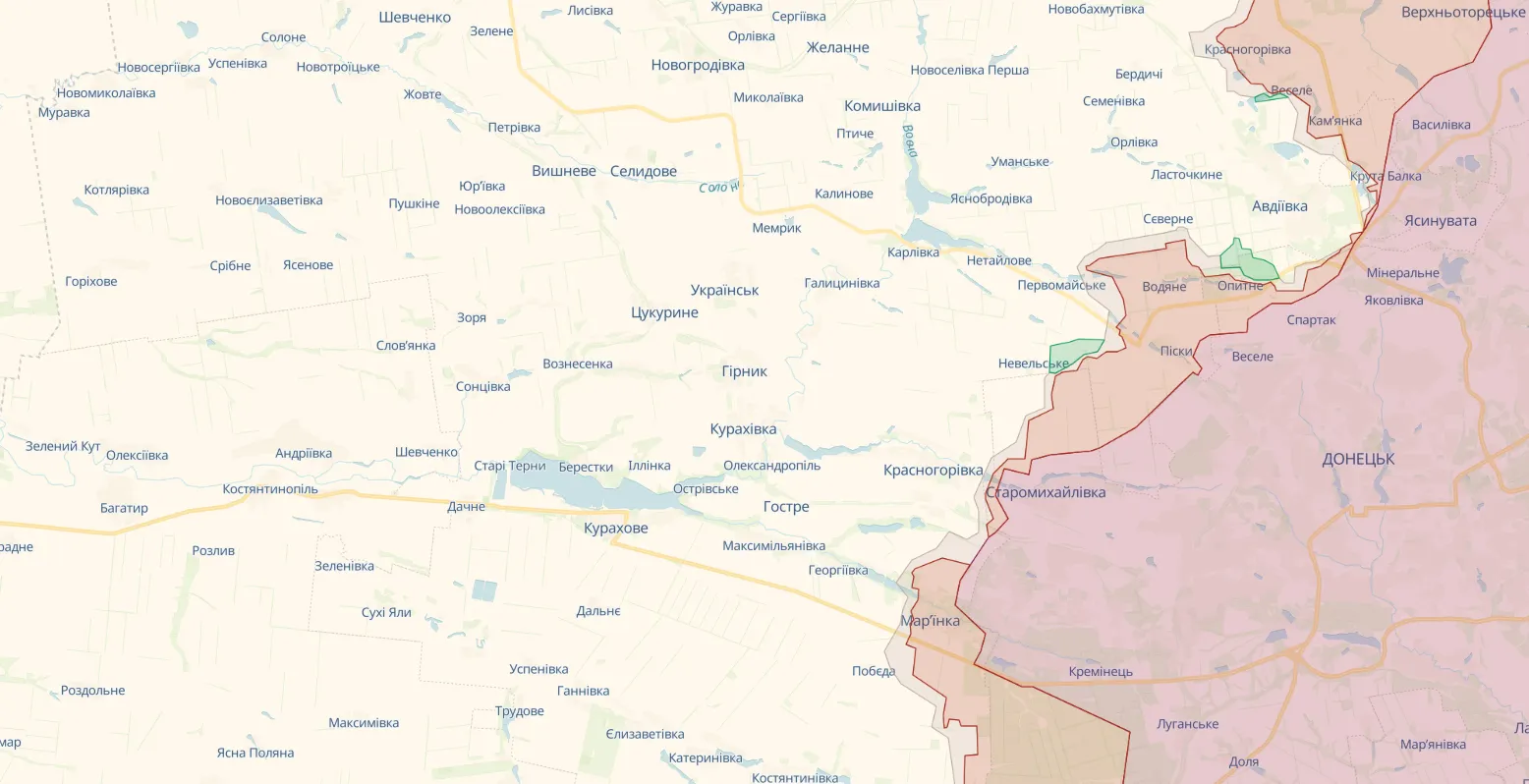 Росія атакувала село на Донеччині з РСЗВ dqxikeidqxiqxxant