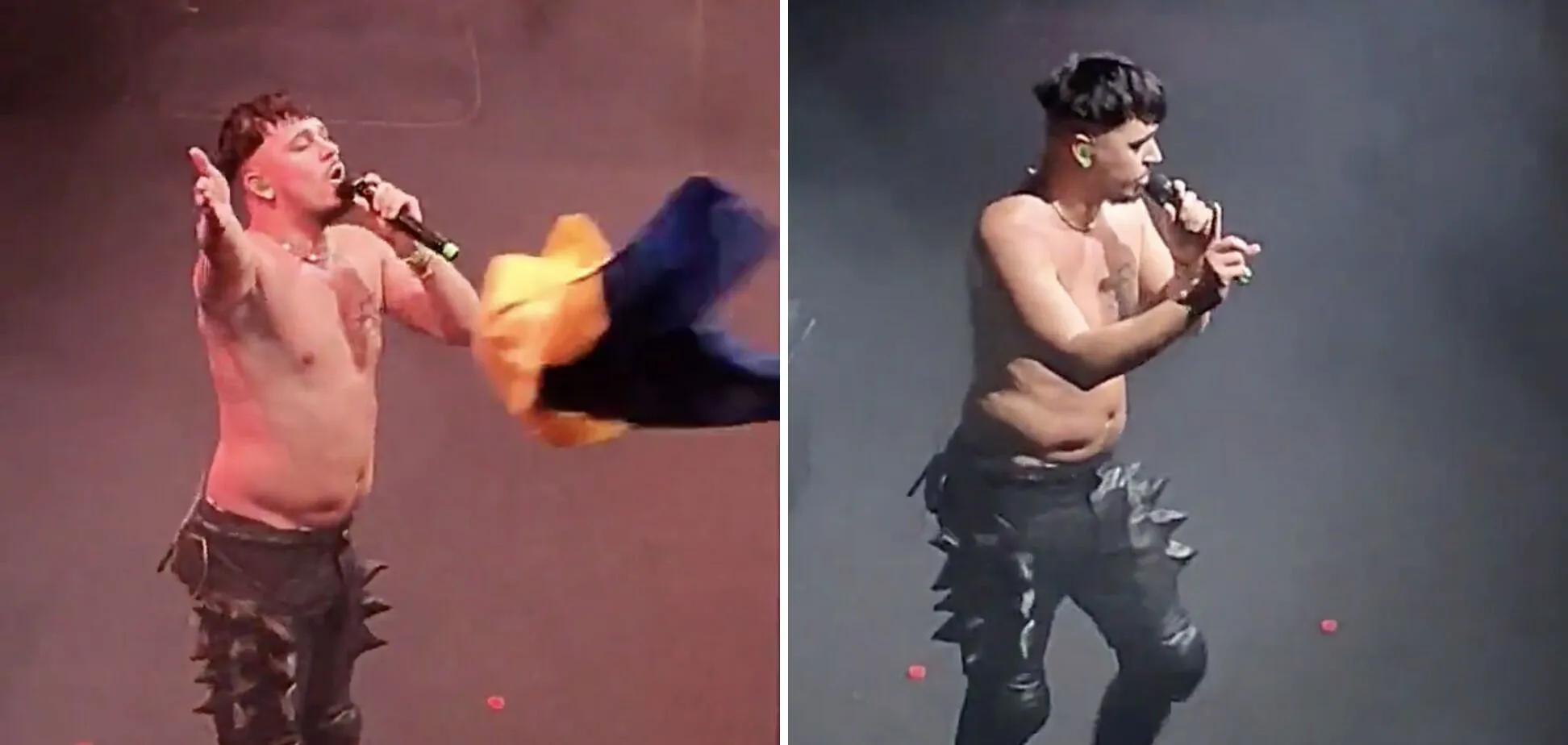 Представитель Финляндии на Евровидении-2023 швырнул флаг Украины под стол и рассмеялся. Видео dqxikeidqxiqxxant