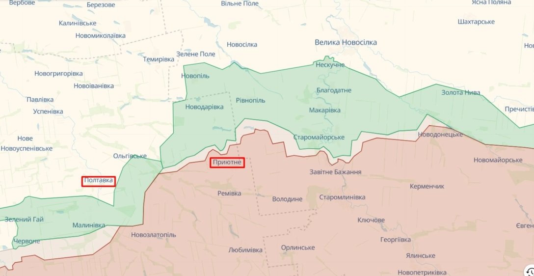 Полтавка - напрям нових атак ЗС РФ