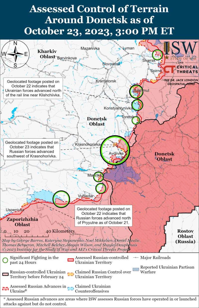 ЗСУ сподіваються прорвати лінію у напрямку Олешек: карти ISW