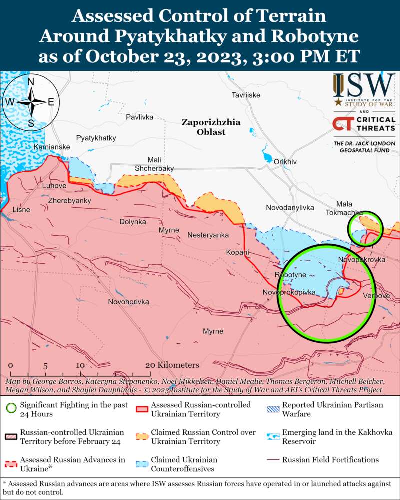 ЗСУ сподіваються прорвати лінію у напрямку Олешек: карти ISW
