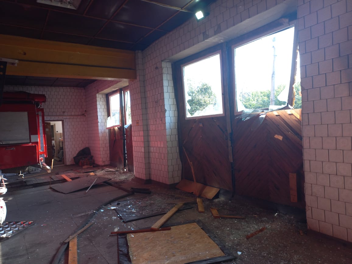 Росіяни вдарили по пожежній частині в Херсонській області dqxikeidqxiqqeant