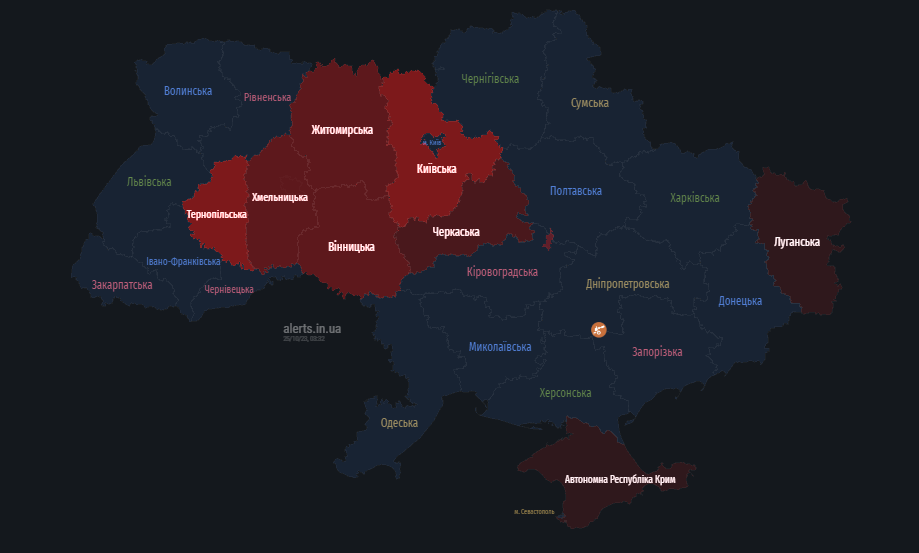 В Хмельницкой области прогремели взрывы, в Славуте - значительные повреждения dqxikeidqxiqqeant
