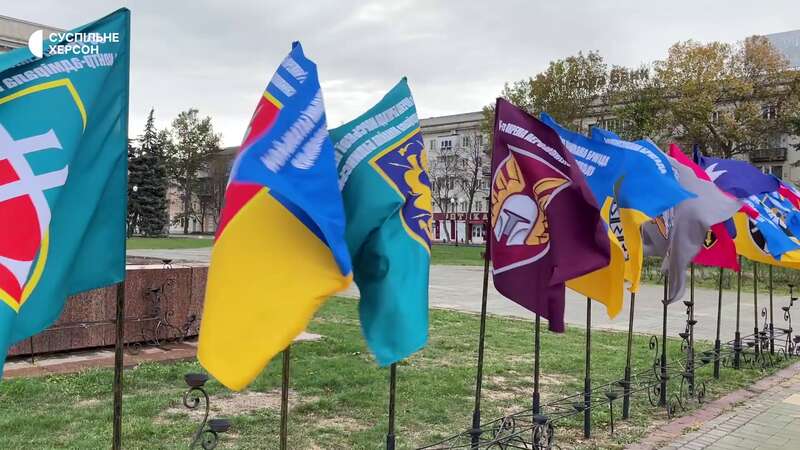 Херсон відзначає рік звільнення від окупантів: як виглядає площа Свободи. Відео