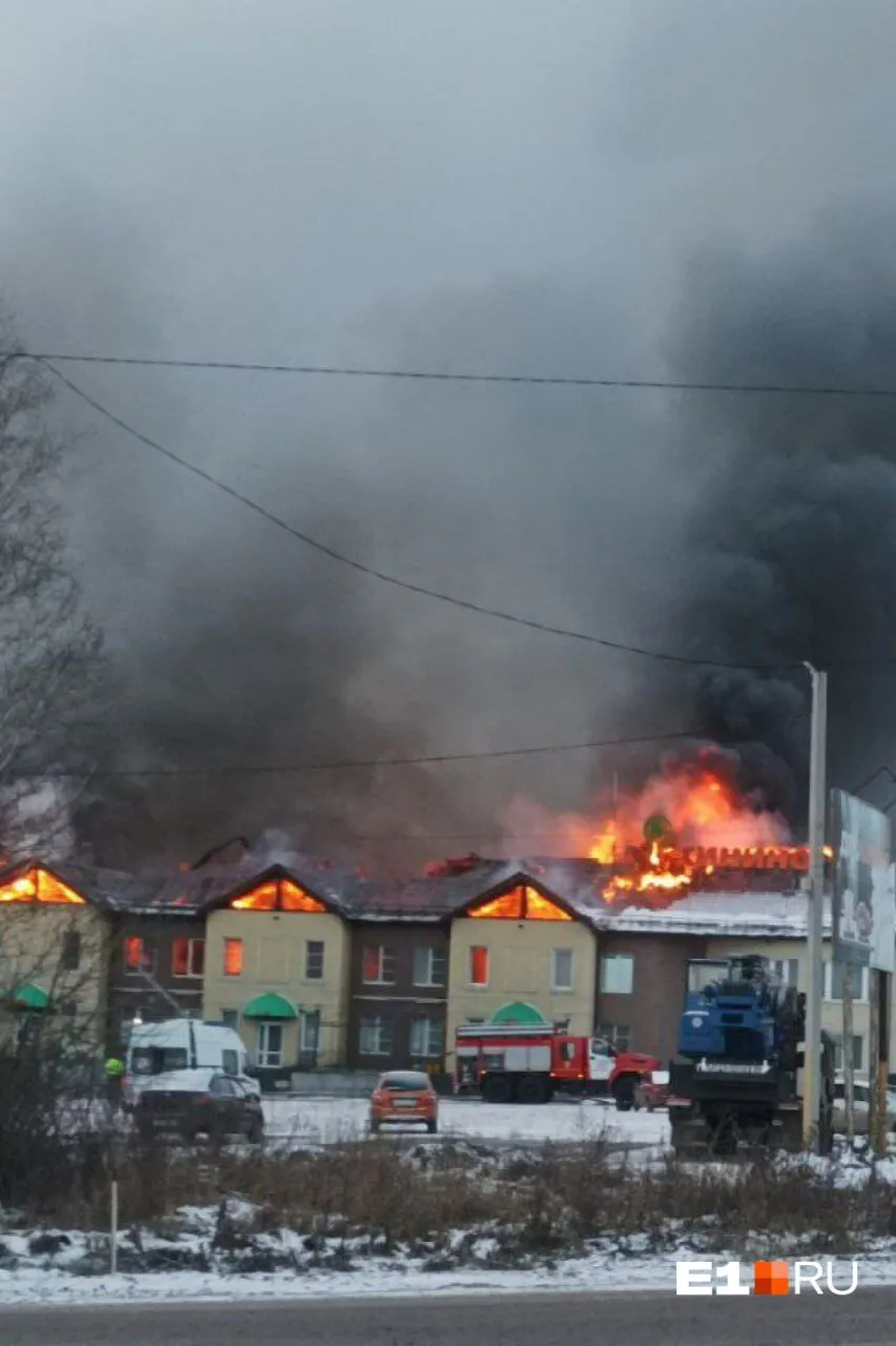 Под Екатеринбургом вспыхнул мощный пожар, валит черный дым. Фото и видео dqxikeidqxiqqeant