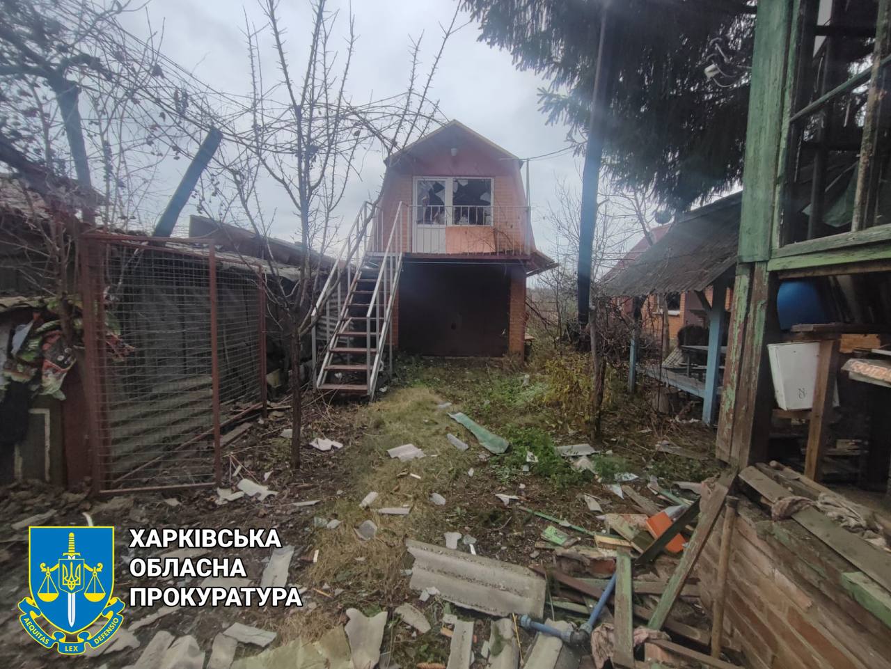 Росіяни обстріляли Козачою Лопань на Харківщині: пошкоджено будинки 03