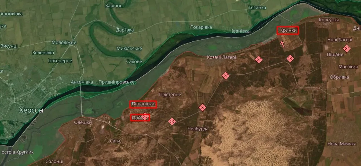 Що відбувається на лівому березі Дніпра Херсонщини: в ISW прояснили ситуацію dqxikeidqxiqqeant