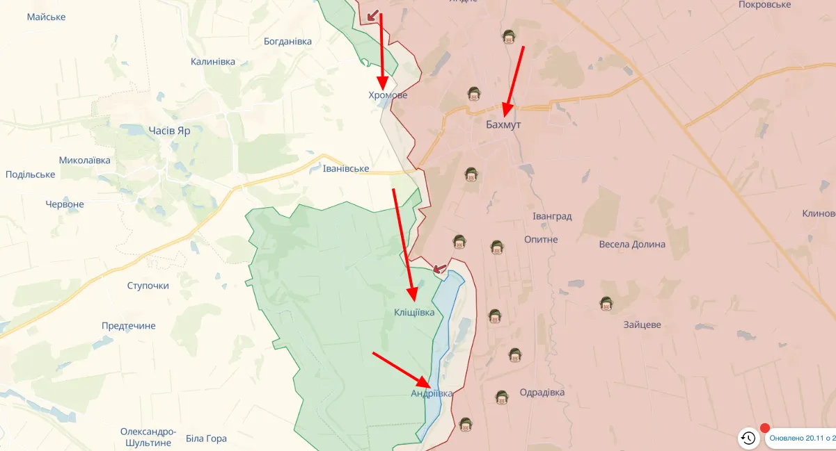 Війська Росії стягнули резерви і знову наступають на Бахмутському напрямку: в ЗСУ розповіли про ситуацію